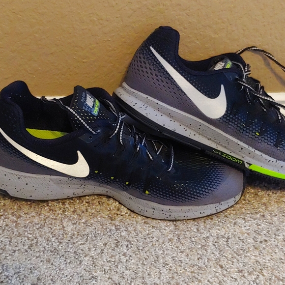 Nike Other - Nike Air Zoom Pegasus 33 H2O Repel Running Gray Black Men's Size 10.5
